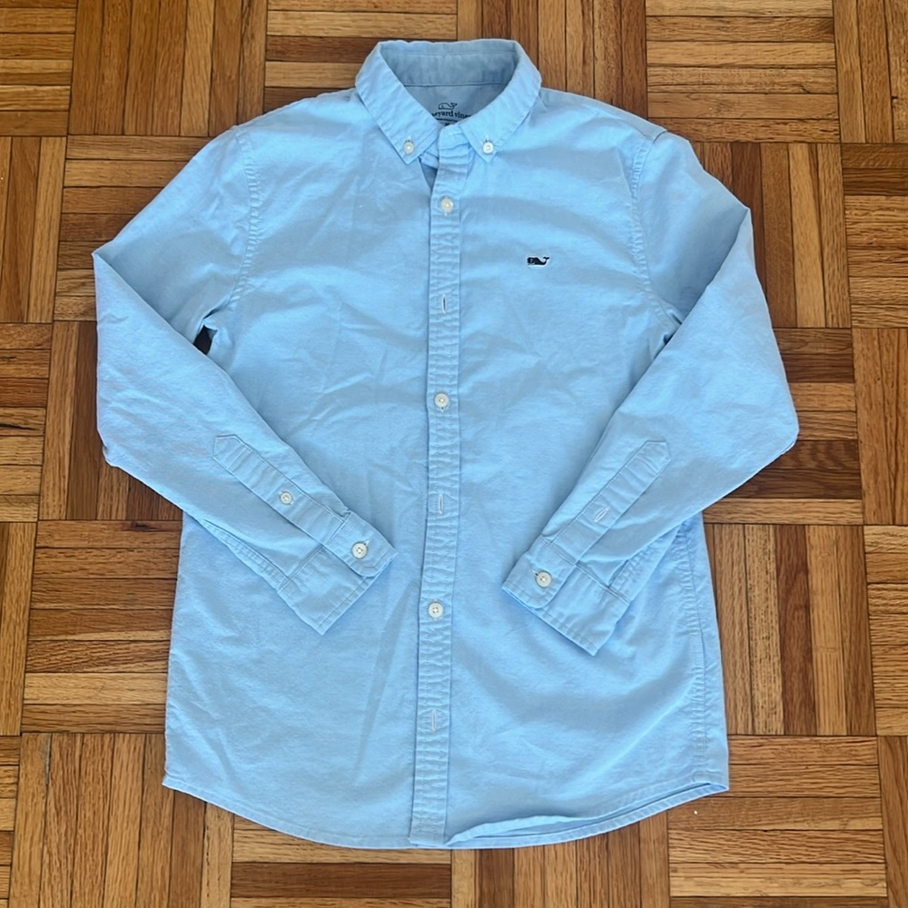 Vineyard vines Boys Oxford solid shirt